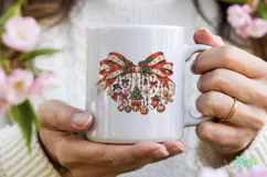 Christmas Bow PNG Product Image 4