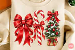 Christmas Bow PNG Product Image 1