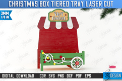 Christmas Element Laser Cut | Xmas Box |Christmas Mini Crate Product Image 1