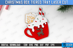 Christmas Element Laser Cut| Xmas | Hot Cocoa | Holiday |CNC Product Image 1