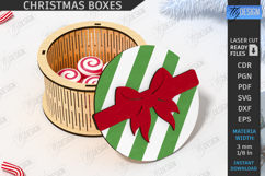 Christmas Boxes Laser Cut Bundle| Gift Boxes | Storage Boxes Product Image 6