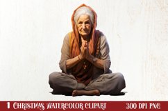 Funny Christmas Boy At Home Clipart Sublimation Product Image 1