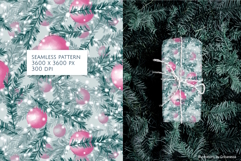 Christmas Branches Seamless Pattern Design Product Image 2
