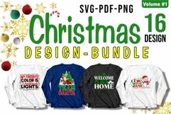 Christmas Sublimation svg bundle design|Christmas svg bundle Product Image 1