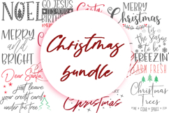 Christmas SVG Bundle | Holiday Cut Files for Cricut Product Image 1