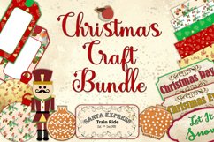 Bumper Christmas Craft Bundle 300 pieces JPEGS and PNGs Product Image 1