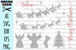 Extreme Winter Bundle, Huge Christmas Bundle, Cut Files Product Image 5
