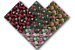 Christmas Cactus Seamless Patterns | Festive Desert Holiday Product Image 2