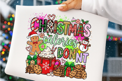 Christmas calories don't count png sublimation design Product Image 4