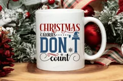 Christmas Calories Don't Count SVG , Christmas SVG Design Product Image 2