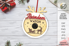 Christmas Cam Bundle Laser Cut. Christmas Decor SVG Product Image 8