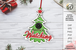 Christmas Cam Bundle Laser Cut. Christmas Decor SVG Product Image 9