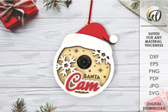 Christmas Cam Bundle Laser Cut. Christmas Decor SVG Product Image 10