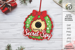 Christmas Cam Bundle Laser Cut. Christmas Decor SVG Product Image 11
