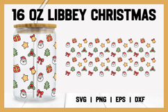6 Christmas Glass Wrap SVG Bundle - Libbey Glass Wrap SVG Product Image 3