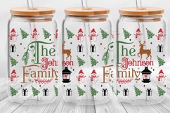 Christmas Can Glass Wrap SVG, Christmas Glass Wrap Svg Product Image 1