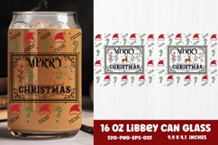 Christmas Can Glass Wrap SVG, Christmas Glass Wrap Svg Product Image 1