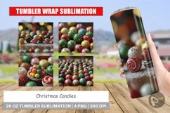 Tumbler Wrap Christmas Candies Product Image 1