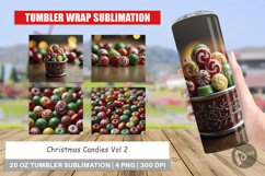 Tumbler Wrap Christmas Candies Product Image 1