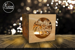 Christmas Candle Holder - Laser Cut File Product Image 6