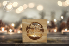 Christmas Candle Holder - Laser Cut File Product Image 7