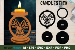 Christmas Candlestick Lasercut BUNDLES Product Image 6
