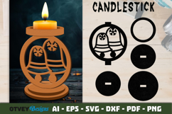 Christmas Candlestick Lasercut BUNDLES Product Image 9