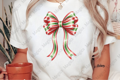 Christmas Candy Bow Png Product Image 2