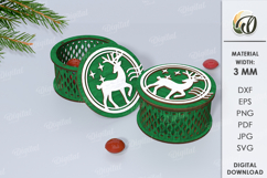 Christmas Candy Boxes Bundle Lasercut. Candy Boxes SVG Product Image 12