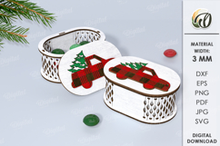 Christmas Candy Boxes Bundle Lasercut. Candy Boxes SVG Product Image 11