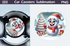 Big Bundle Car Coaster | Round Coaster Sublimation Product Image 4