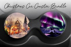 Christmas Car Coaster Mega Sublimation Bundle 40 PNG