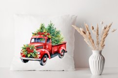 Christmas Car. Vintage Christmas Sublimation Product Image 3