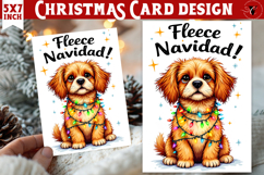 Cute Christmas Card | Christmas Puppy Product Image 1