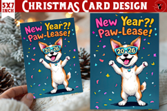 Cute Christmas Card | Christmas Puppy Product Image 1