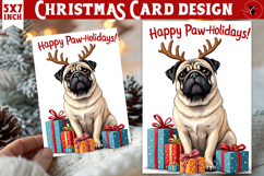 Cute Christmas Card | Christmas Puppy Product Image 1