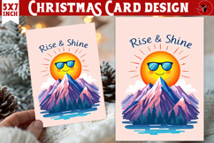 Cute Christmas Card | Christmas Sun Product Image 1