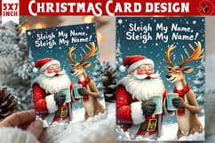 Cute Christmas Card | Santa Claus Product Image 1
