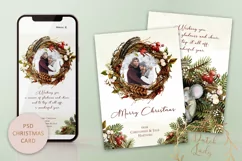 PSD Photo Christmas Card - Postcard & E-card - Set #1 Product Image 1