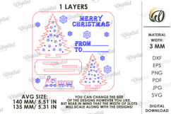 Christmas Card With Stand Laser Cut. Christmas SVG Product Image 2