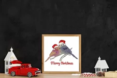 Christmas Bird Png, Christmas Cardinal, Holiday Decor, Christmas Sublimation