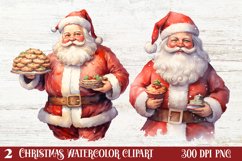 Beautiful Christmas Gingerbread Clipart, Christmas PNG Product Image 1