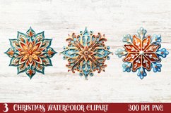 Beautiful Christmas Gingerbread Clipart, Christmas PNG Product Image 1
