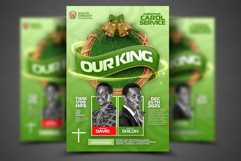 Christmas Carol Service Poster Template Product Image 1