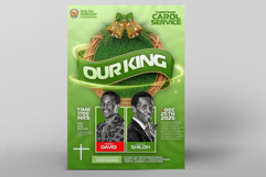 Christmas Carol Service Poster Template Product Image 3