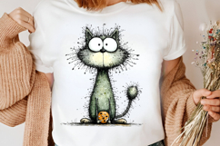 Christmas Cat Clipart Sublimation Product Image 2