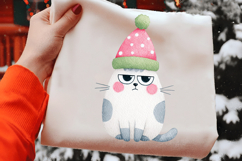 Christmas cat-clipart cat clipart Product Image 2