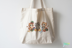 Christmas Cat Sublimation Clipart Product Image 4