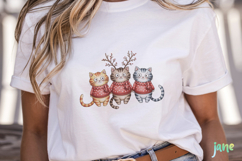 Christmas Cat Sublimation Clipart Product Image 2