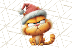 Christmas Chaos Cats PNG Clipart, Funny Pet Christmas Png Product Image 4